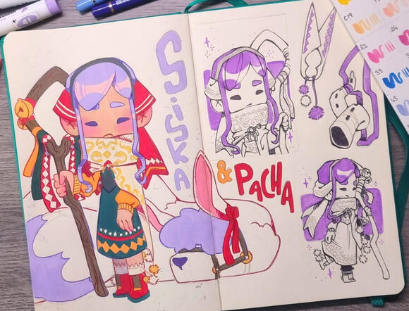 Siska et Pacha
